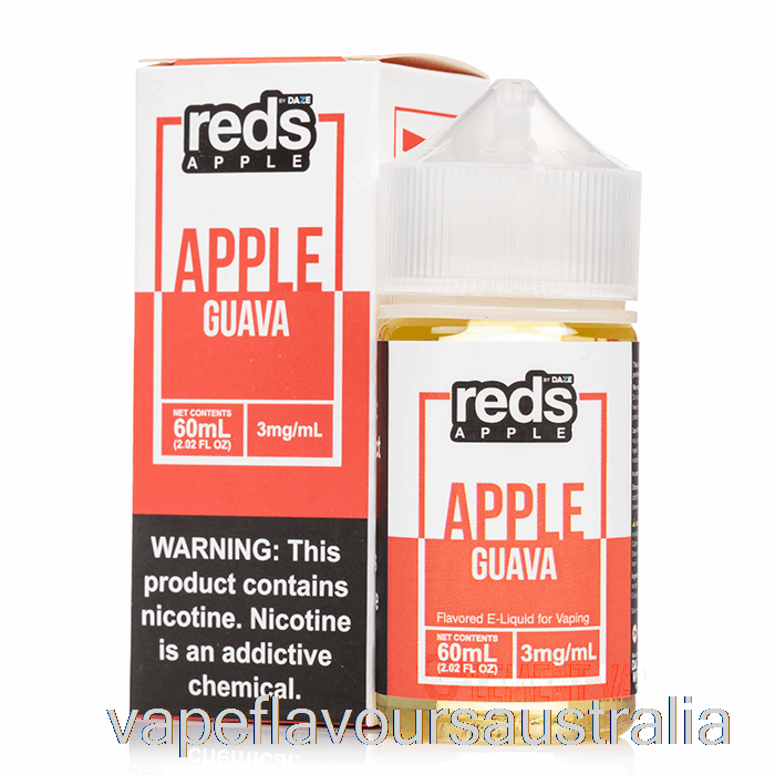 Vape Australia GUAVA - Red's Apple E-Juice - 7 Daze - 60mL 0mg